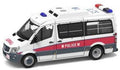 Tiny Toys 1:76 Scale Mercedes Benz Sprinter FL Police White/Red