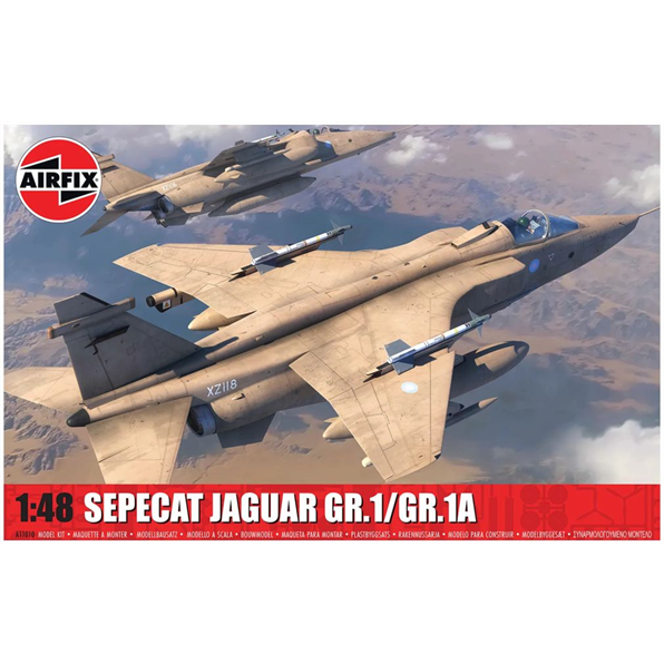 Airfix 1:48 Scale SEPECAT Jaguar GR.1/GR.1A