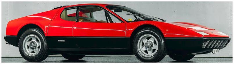 Autocult 1:43rd Scale Ferrari 365 BB Rosso Chiaro Limited Edition 120pcs