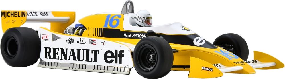 Spark 1:18 Scale Renault RS12 #16 3rd French GP 1979 Rene Arnoux
