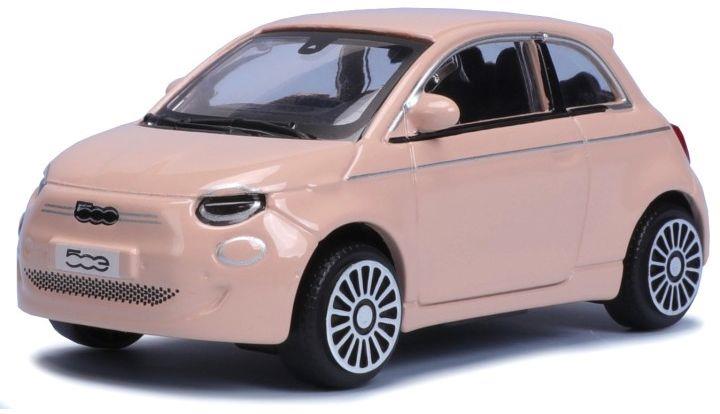 Burago 1:43 Scale Fiat 500e La Prima  2021 Pink