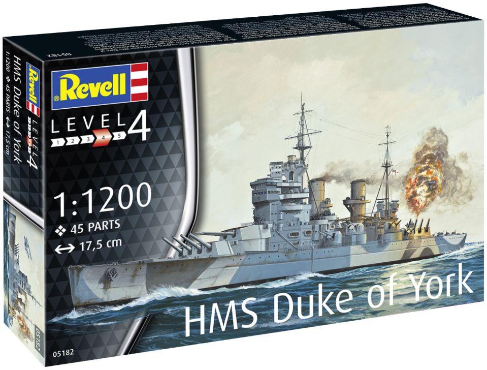 Revell 1:1200 Scale Battleship HMS Duke of York