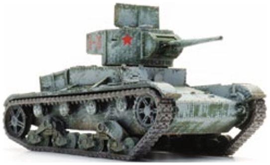Artitec 1:87 Scale T-26 1933 Winter (USSR) Ready
