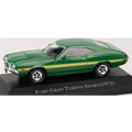 Atlas Editions 1:43 Scale Ford Gran Torino Sport (1972) - Green - American Car Collection
