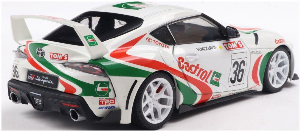 Solido  1:18th Scale Toyota GR Supra Toyota Racing Tribute White 2024