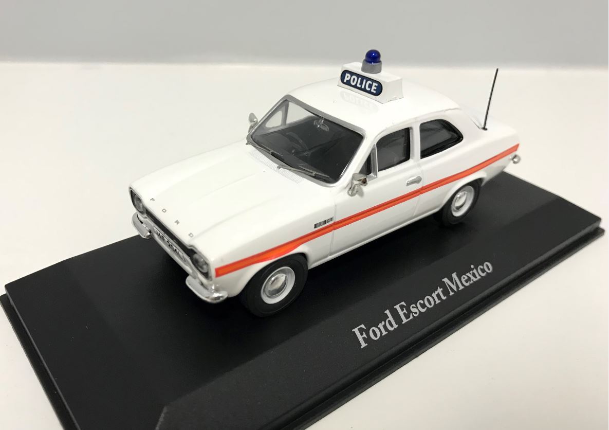 Atlas Editions 1:43 Scale Ford Escort Mexico - British Police