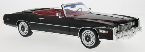 Model Car Group 1:18th Scale Cadillac Eldorado Convertible - Black 1976