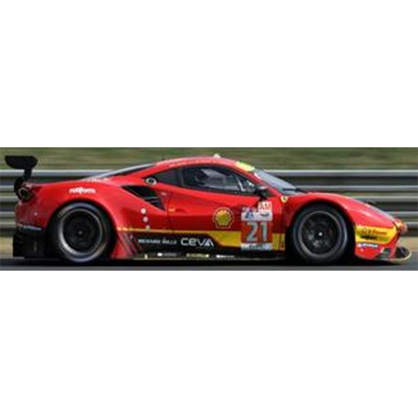 Looksmart 1:43 Scale Ferrari 488 GTE EVO #21 AF Corse 24H Le Mans 2023 Mann/Piguet/de Pauw