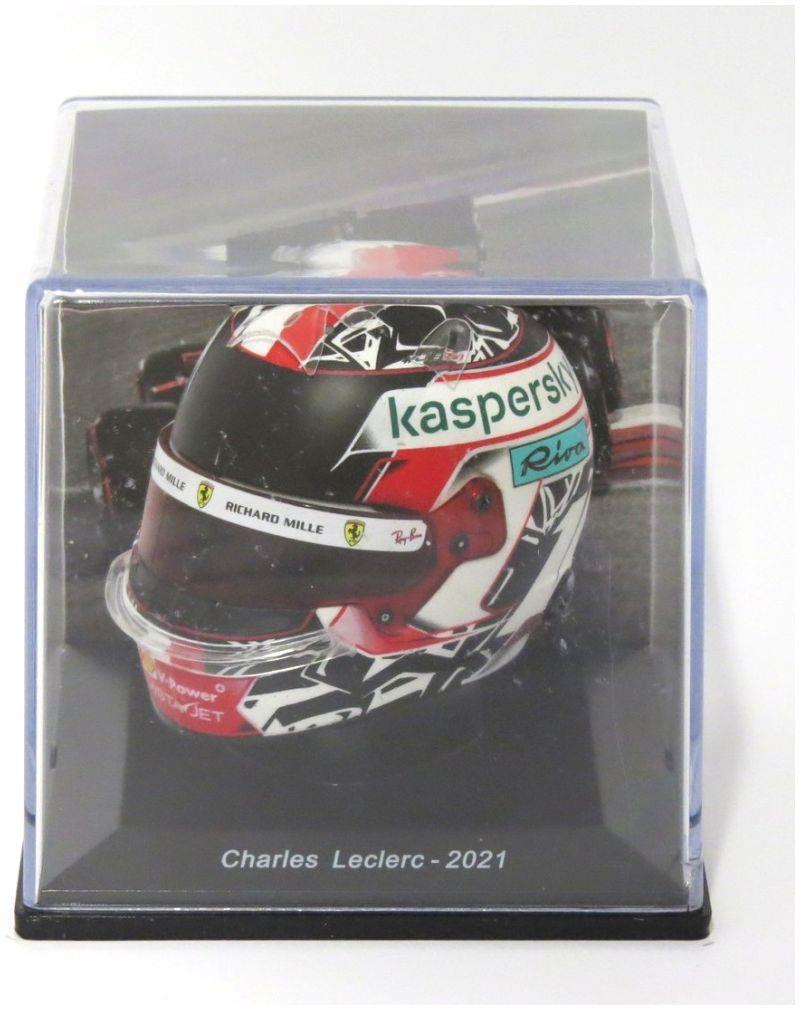 Atlas Editions 1:5th Scale Charles Leclerc - 2021 Ferrari F1 Helmet Collection