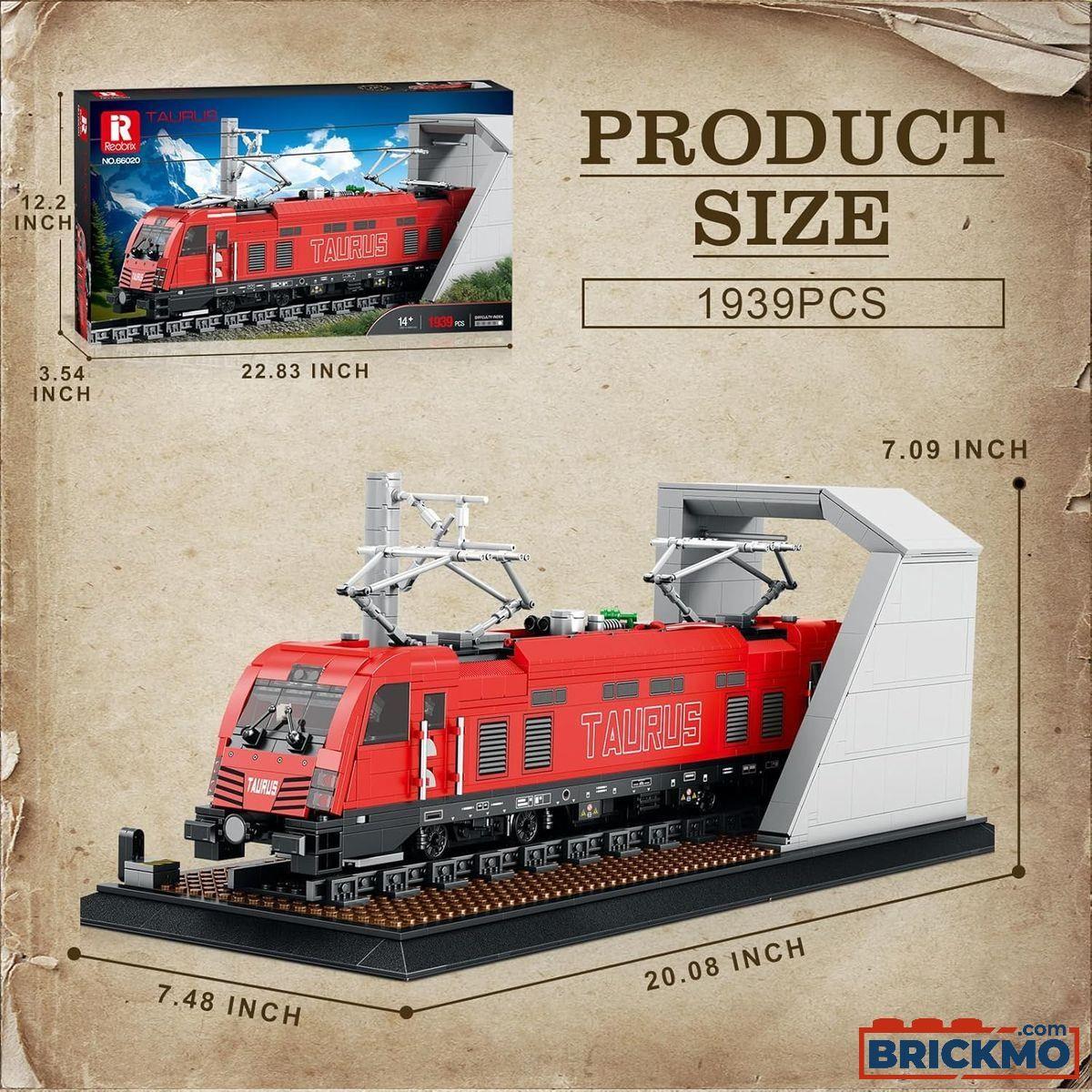 Reobrix Brickbuild 51 CM Scale Taurus European Electric Passenger Trains (1,939pcs)