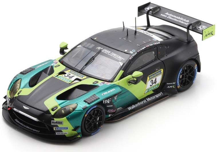 Spark 1:43rd Scale Aston Martin Vantage AMR GT3 EVO #34 Walkenhorst 24H Nurburgring 2025 Krognes