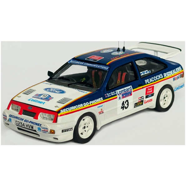 Trofeu 1:43 Scale Ford Sierra RS Cosworth #43 RAC Rally 1986 Chris Mellors/Brian Staker