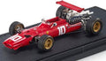 GP Replicas 1:43 Scale Ferrari 312 1968 #10 Jackie Ickx 4th Holland GP 1968