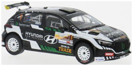 IXO 1:43 Scale Hyundai i20 N Rally 2 Rally Daybreaker 2024 #2 H.Paddon/J.Hudson