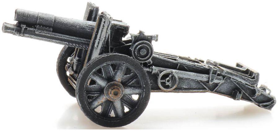 Artitec 1:87 Scale 15 cm sIG 33 Winter (WM) Ready-Made, Painted