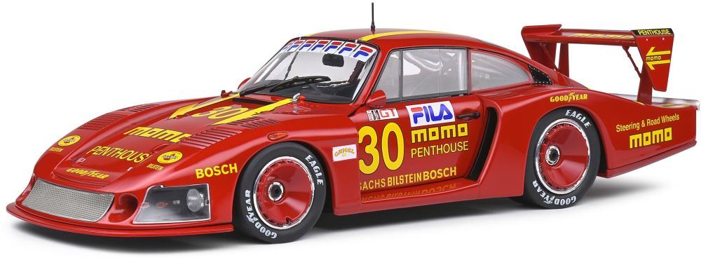 Solido 1:18 Scale Porsche 935 Mobydick 24H Le Mans 1982 Moretti #70