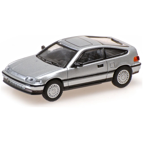 Minichamps 1:87th Scale Honda Cr-X Mk2 - 1987 - Silver