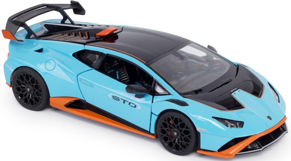 Rastar 1:18th Scale Lamborghini Huracan STO Blue/Orange
