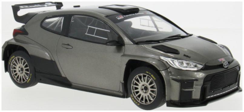 IXO 1:18 Scale Toyota GR Yaris Rally2 Grey 2024