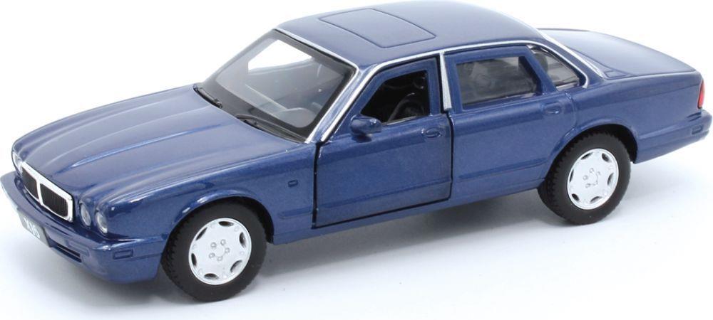 Tayumo 1:36 Scale Jaguar XJ6 - Sapphire Blue Pull Back