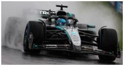 Spark 1:43rd Scale Mercedes #63 AMG Petronas F1 3rd Australian GP 2025 George Russell