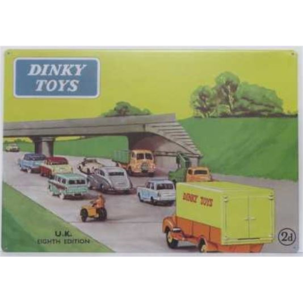 Atlas Editions  Scale Tinplate 'Dinky Toys' UK 8th Edition Atlas reproduced 'Dinky'