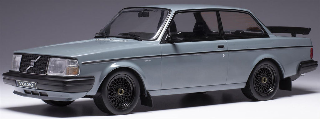 IXO 1:18 Scale Volvo 240 Turbo Custom Grey 1986