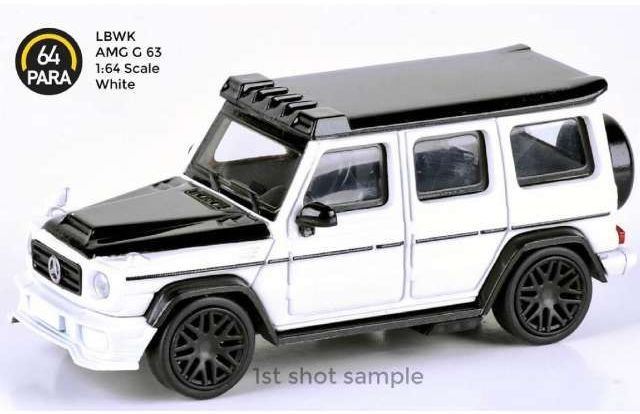 Paragon 1:64 Scale 2018 Liberty Walk AMG G63, white