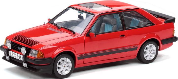 Sunstar 1:18 Scale Ford Escort RS1600i 1984 Sunburst Red RHD