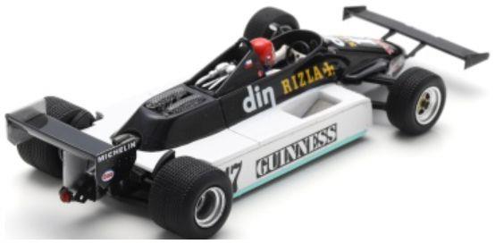 Spark 1:43rd Scale March 811 #17 San Marino GP 1981 Eliseo Salazar