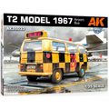 AK Interactive Kits 1:35 Scale T2 Model 1967 Airport Bus