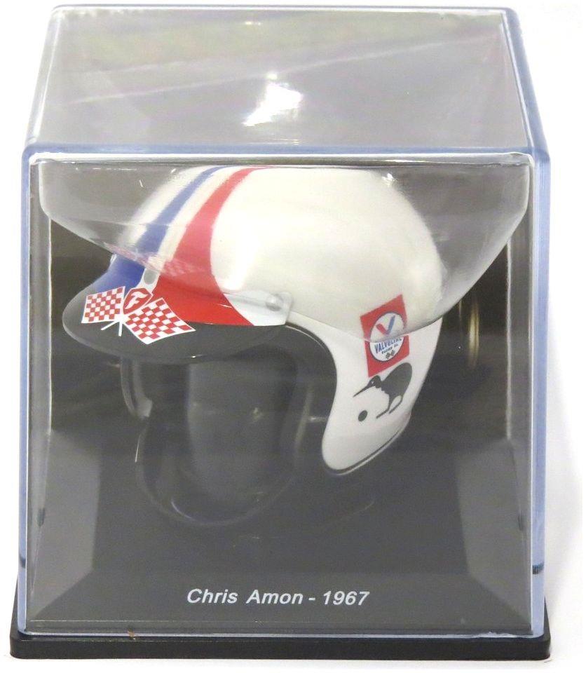 Atlas Editions 1:5th Scale Chris Amon - 1967 Ferrari F1 Helmet Collection