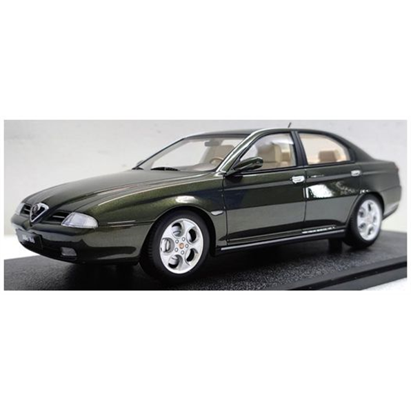 Cult Models 1:18 Scale Alfa Romeo 166 Super 3.0 Green Metallic 1998-2002