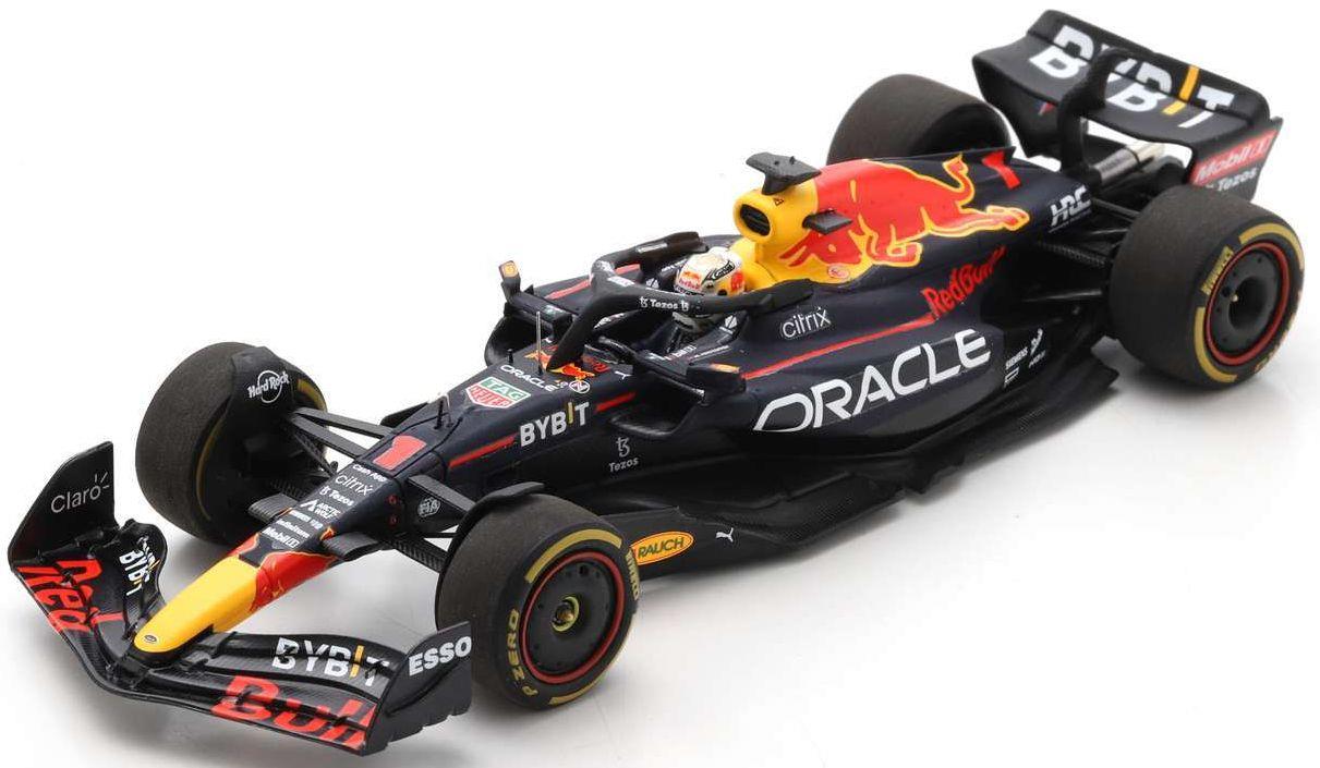 Spark 1:43 Scale Oracle Red Bull Racing RB18 #1 Winner Belgian GP 2022 Max Verstappen
