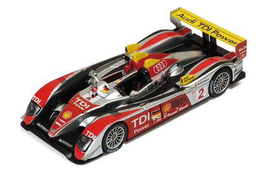 IXO 1:43 Scale Audi R10 TDI #2 2008 24h Le Mans R.Capello/T.Kristensen/McNish