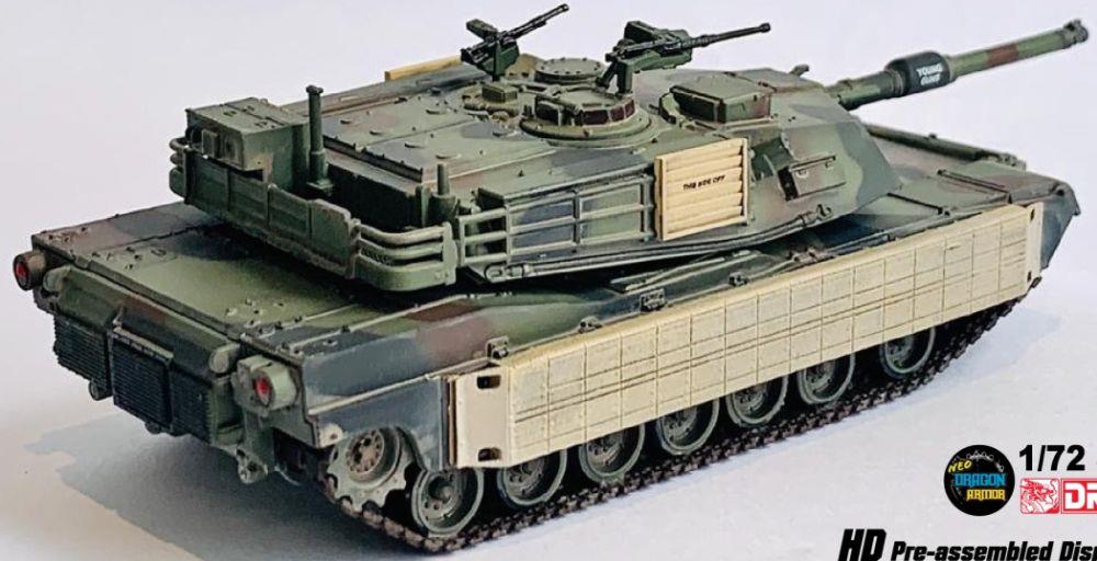 Dragon 1:72 Scale M1A1 AIM TUSK 8th Tank Battalion II MEB USMC Iraq 2003