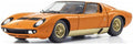 Kyosho 1:18 Scale Lamborghini Miura P400 1968 Orange Gold