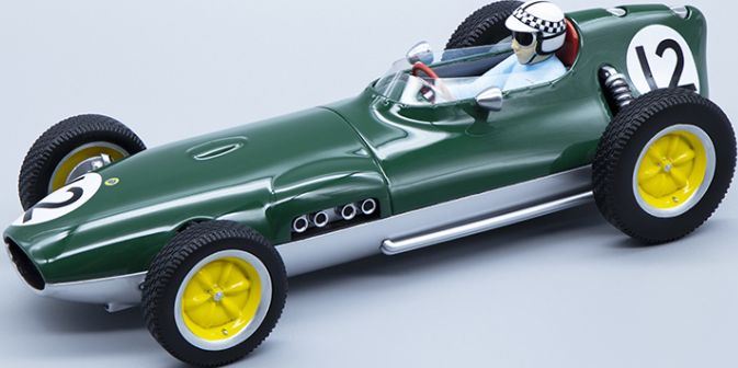 Tecnomodels� 1:18 Scale Lotus 16 Championship 1959 Dutch GP #12 Innes Ireland w/Figure