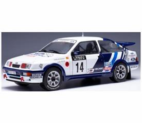 IXO 1:24 Scale Ford Sierra RS Cosworth #14 1000 Lakes Rallye 1988 C.Sainz/L.Moya
