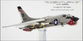 Century Wings CW001645 1/72 Scale F-8E Crusader USMC VMFAW-235 Death Angels Flaps down version