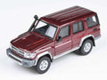 Paragon 1:64 Scale Toyota Land Cruiser 76 Merlot Red (RHD)
