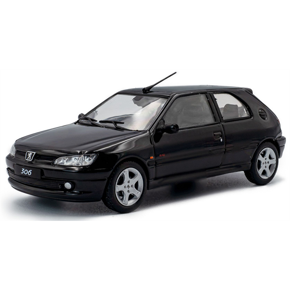 Solido 1:43 Scale Peugeot 306 S16 Noir Onyx 1994