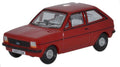 Oxford Diecast 1:76 Scale Ford Fiesta MkI - Venetian Red