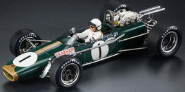 GP Replicas 1:18 Scale Brabham BT24 #1 J.Brabham 2nd Mexico GP 1967 w/Figurine