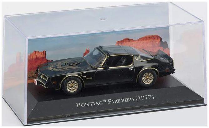 Atlas Editions 1:43 Scale Pontiac Firebird Trans AM (1977) - Black - American Car Collection