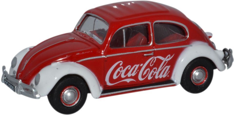 Oxford Diecast 1:76 Scale VW Beetle - Coca Cola