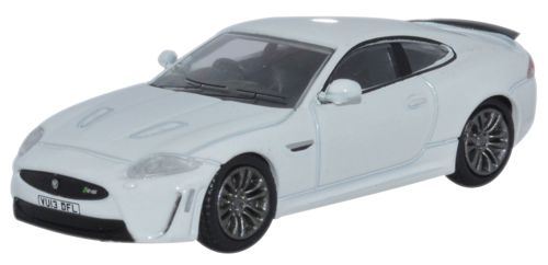 Oxford Diecast 1:76 Scale Jaguar XKR-S 2 Dr Coupe - Polaris White