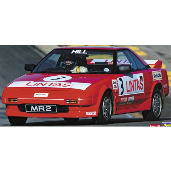 Hasegawa 1:24 Scale Toyota MR2 Late Version 1986 Rally Sprint Winner
