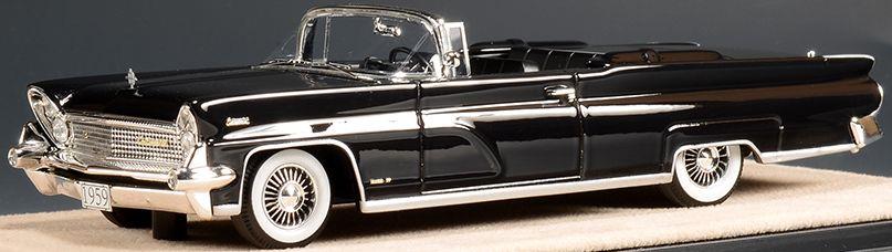 GLM 1:43 Scale Continental Mark IV Open Roof Black 1959