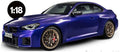 GT Spirit 1:18th Scale BMW M2 CS Blue 2025